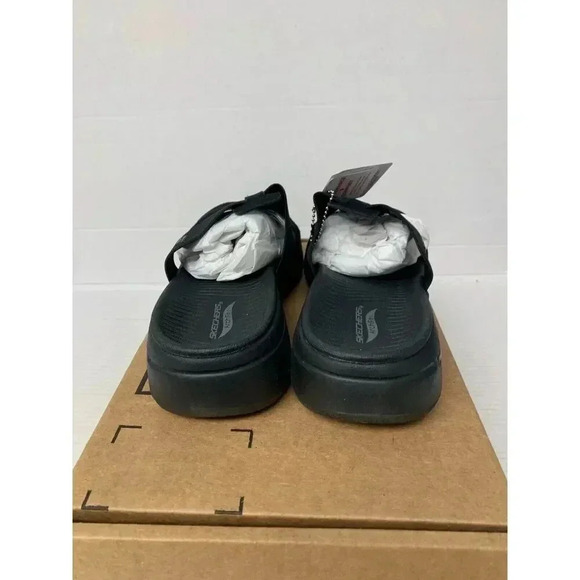 -859 Skechers Arch Fit, Black, Sandals-US 9 Womens - Picture 4 of 5